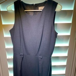 Charcoal Gray Calvin Klein Dress